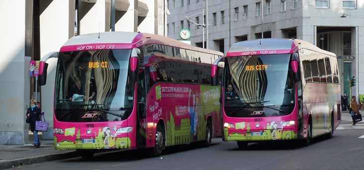 ATM Irisbus City Tour coaches 1886 & 1887